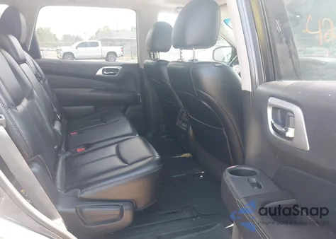 2015 Nissan Pathfinder Platinum from USA, damaged, VIN 5N1AR2MM3FC601523